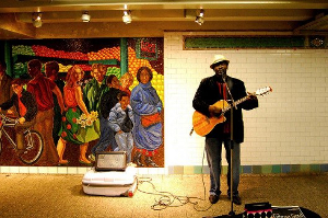 NYC Busker