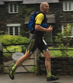Robin running TriathlonX